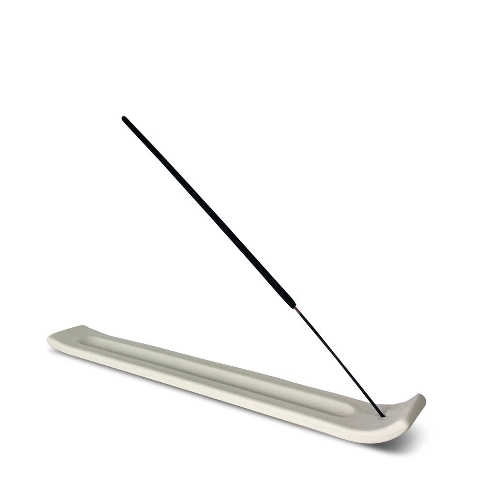 Ceramic Incense Ash Catcher Ski | Annie Mo's