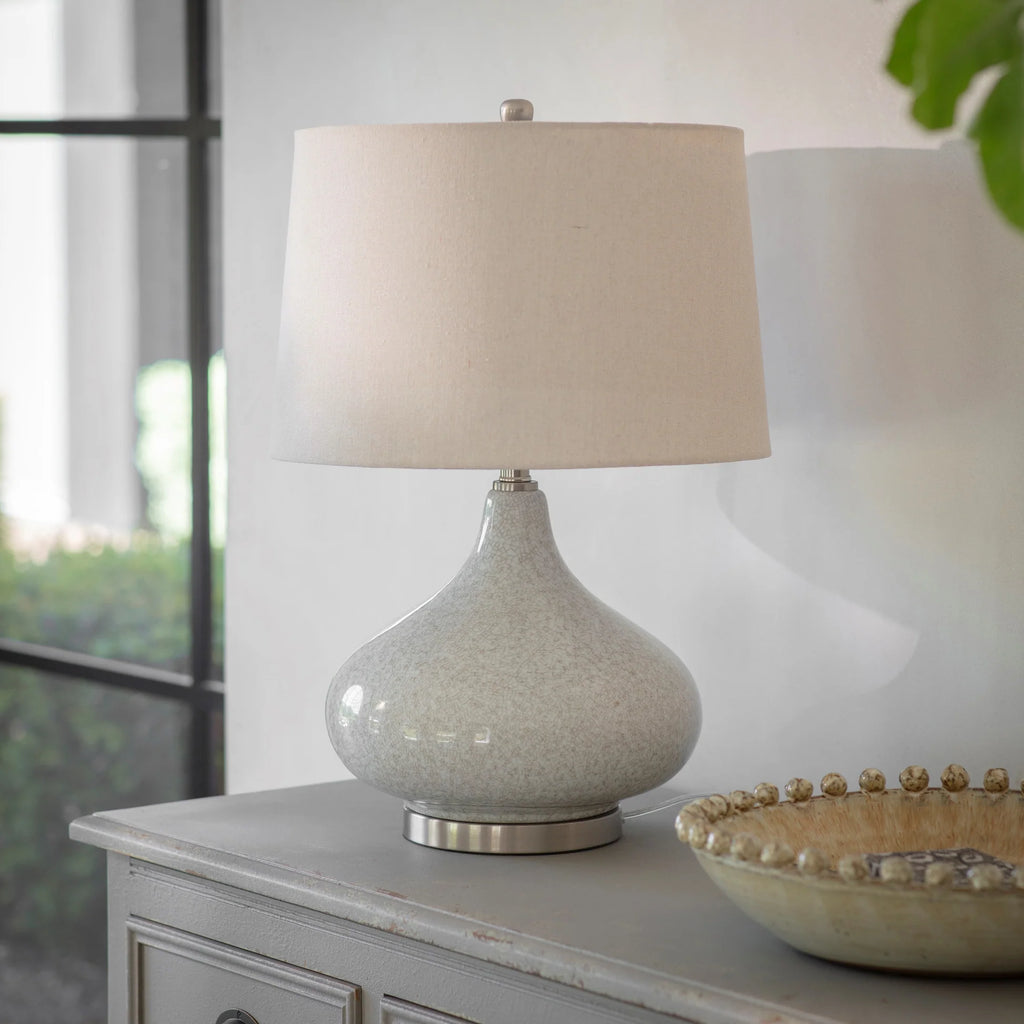 Mayfield Crackled Table Lamp 66cm