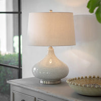 Mayfield Crackled Table Lamp 66cm | Annie Mo's