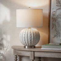 Rothbury Ribbed Table Lamp 58cm | Annie Mo's