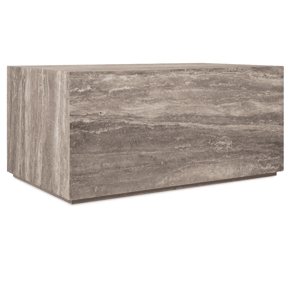Harmony Haven Travertine Coffee Table