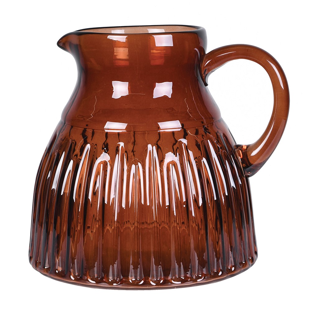 Hazel Glass Jug 23cm | Annie Mo's