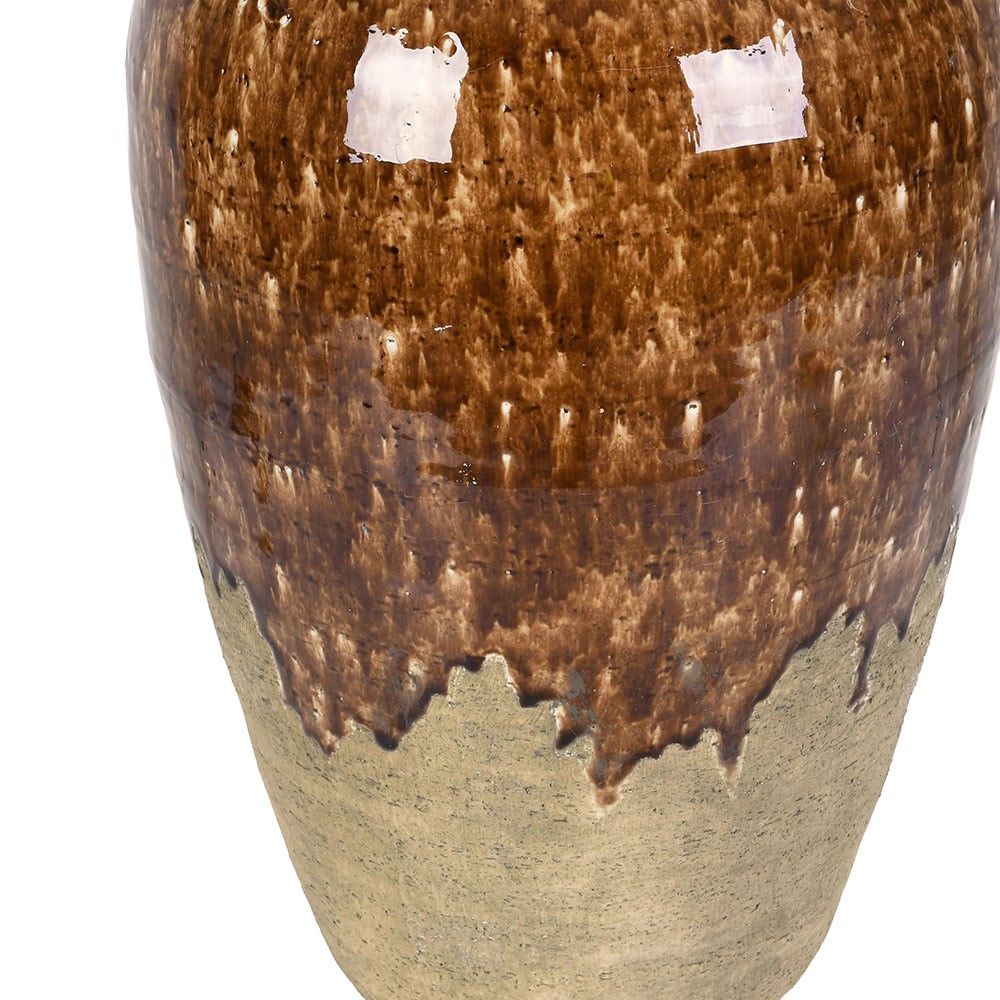 Hickory Glaze Table Lamp with Shade 78cm | Annie Mo's-B