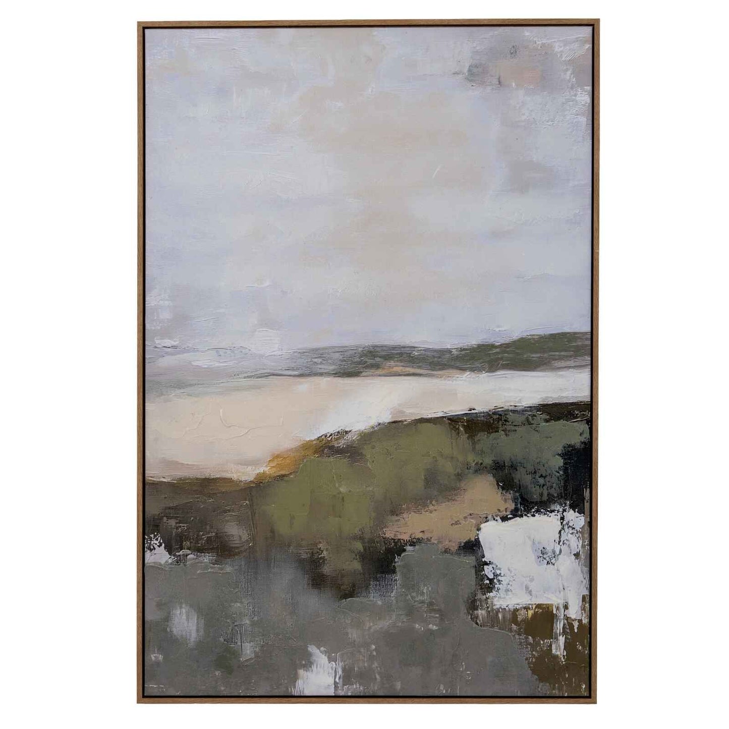 Hillside View Hand Painted Canvas in Frame 120cm | Annie Mo's