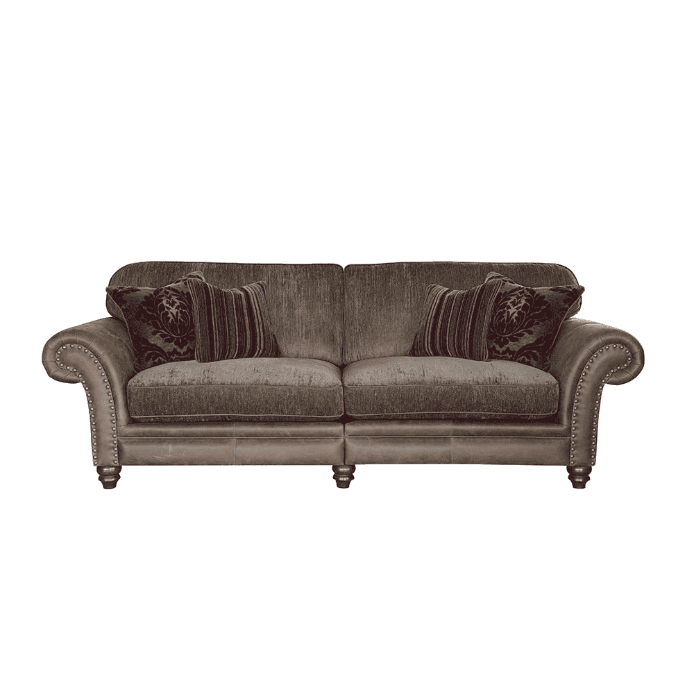 Hudson 4 Seat Sofa | Standard Back Cushions | Option 1 | Annie Mo's