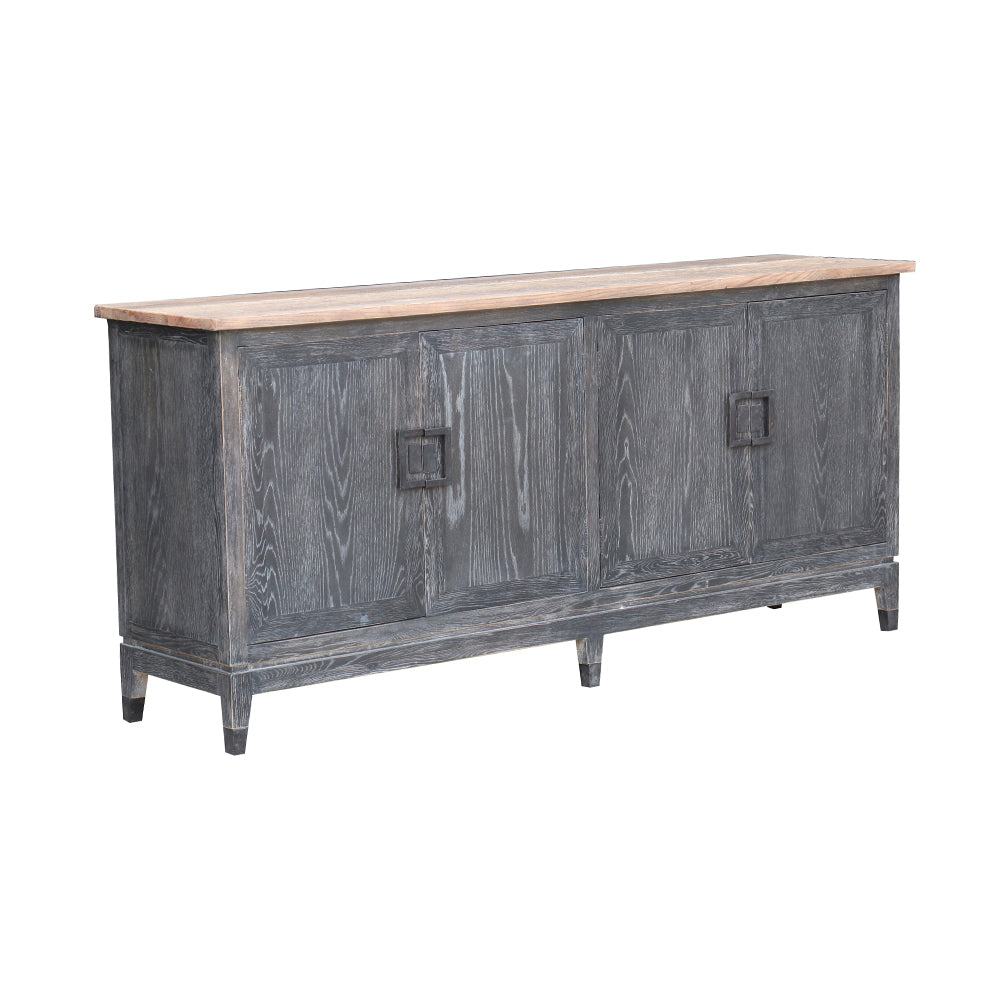 Hudson Bay Oak Four Door Wide Sideboard 190cm