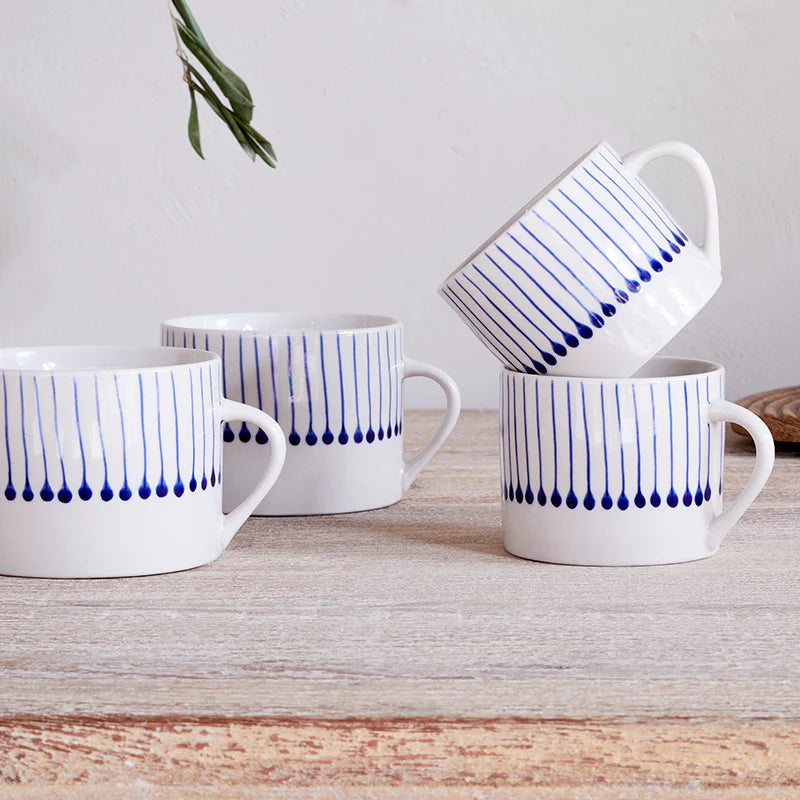 Iba Mug - Indigo - Small (Set of 2)