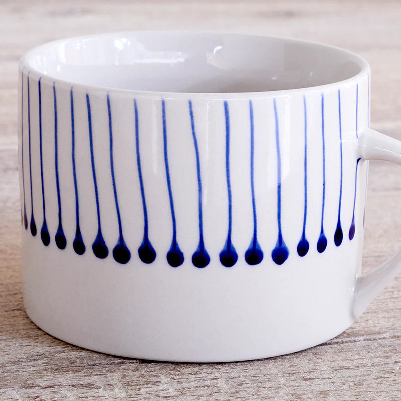 Iba Mug - Indigo - Large (Set of 2)