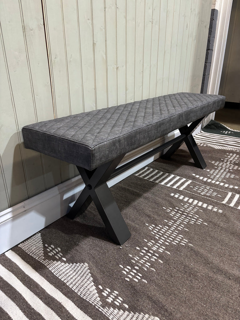 Fusion Small Upholstered Bench - CLEARANCE