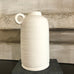 White Cement Vase with Handle 40cm
