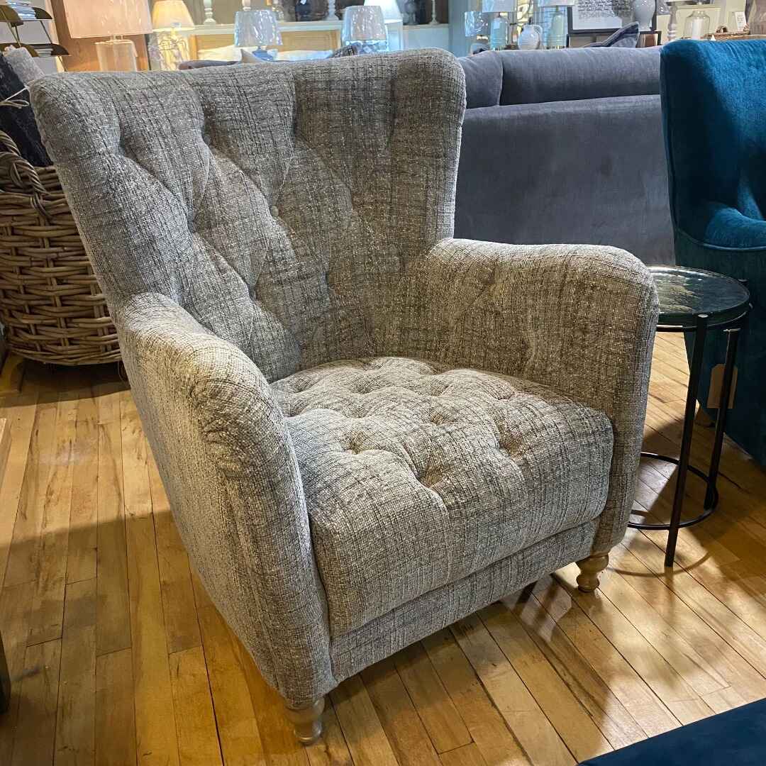Hansel Armchair | Plain Fabrics-B