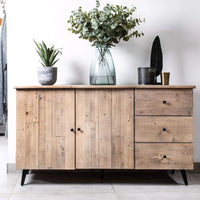 Malta Reclaimed Wood Retro Sideboards | Annie Mo's