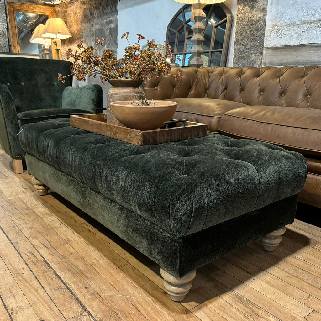 Stax Large Footstool | Fabrics