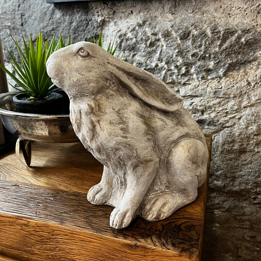 Dunswell Sitting Rabbit Stone Effect 29cm