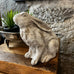 Dunswell Sitting Rabbit Stone Effect 29cm