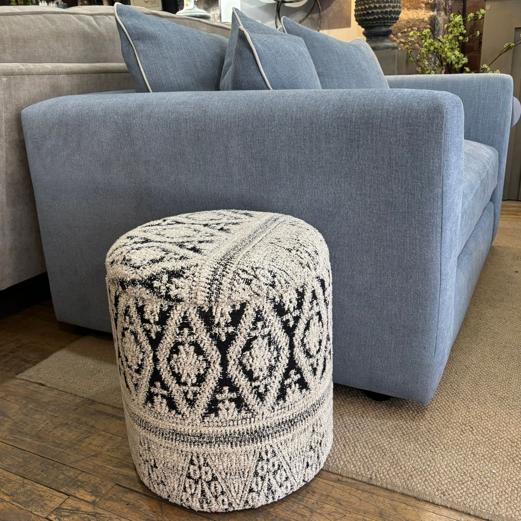 Patterned Occasional Storage Stool 45cm | Annie Mo's