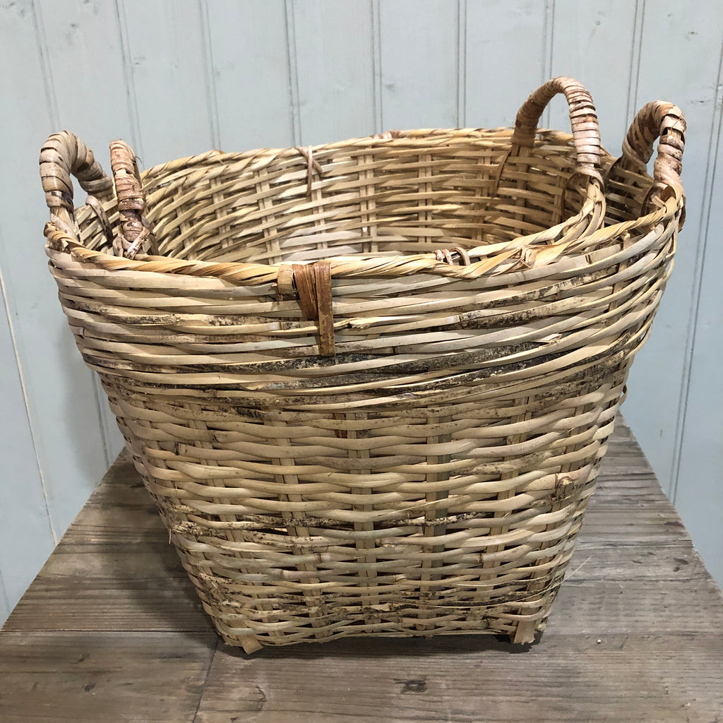 Set of Two Traditional Baskets 42cm - CLEARANCE | Annie Mo's