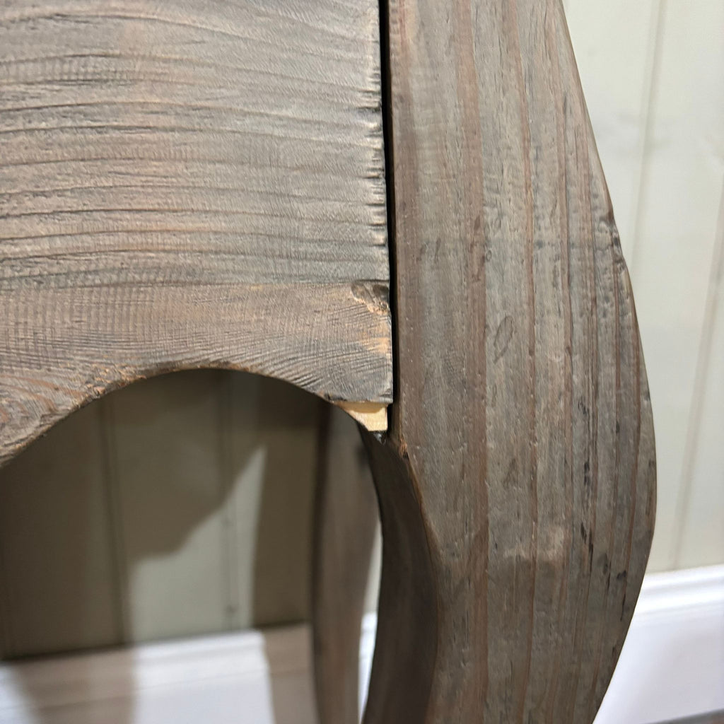 Empire Reclaimed Pine Bedside Table - CLEARANCE