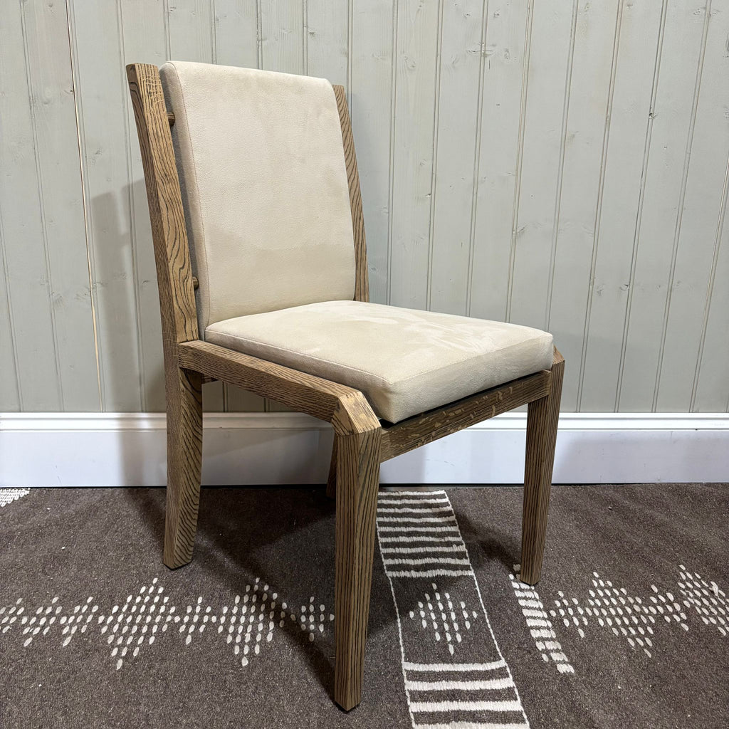 Yill Low Dining Chair - with Calico Upholstery - CLEARANCE | Annie Mo's