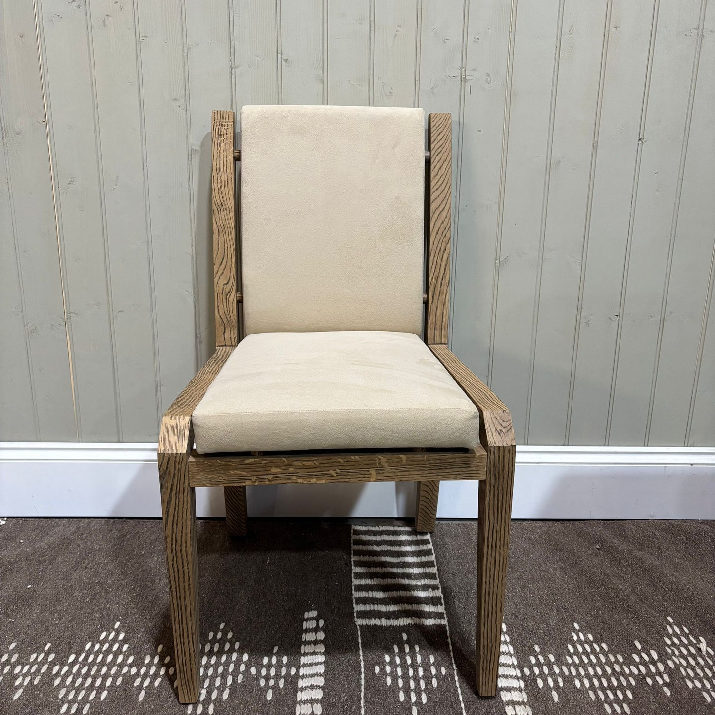 Yill Low Dining Chair - with Calico Upholstery - CLEARANCE