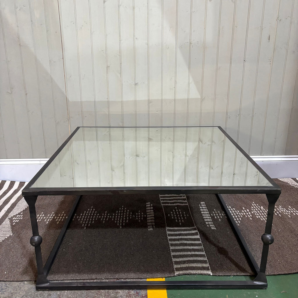 Mirrored Coffee Table 90cm Square - CLEARANCE | Annie Mo's