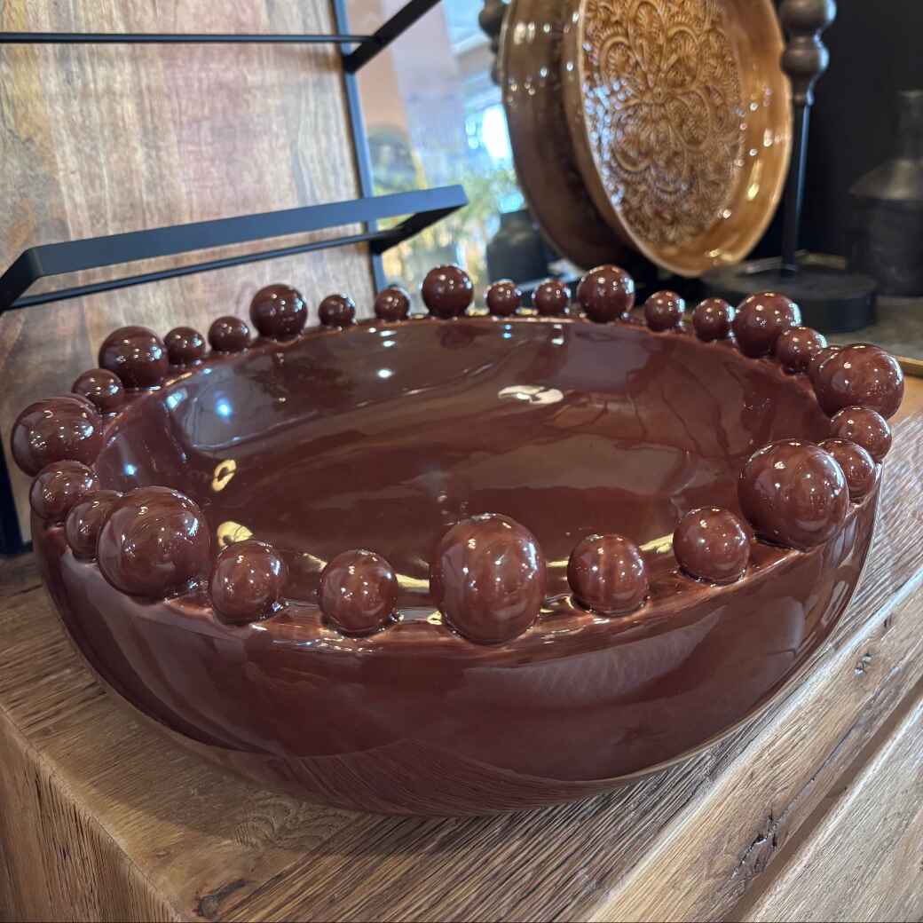 Emmerdale Decorative Coco Bobble Bowl 38cm