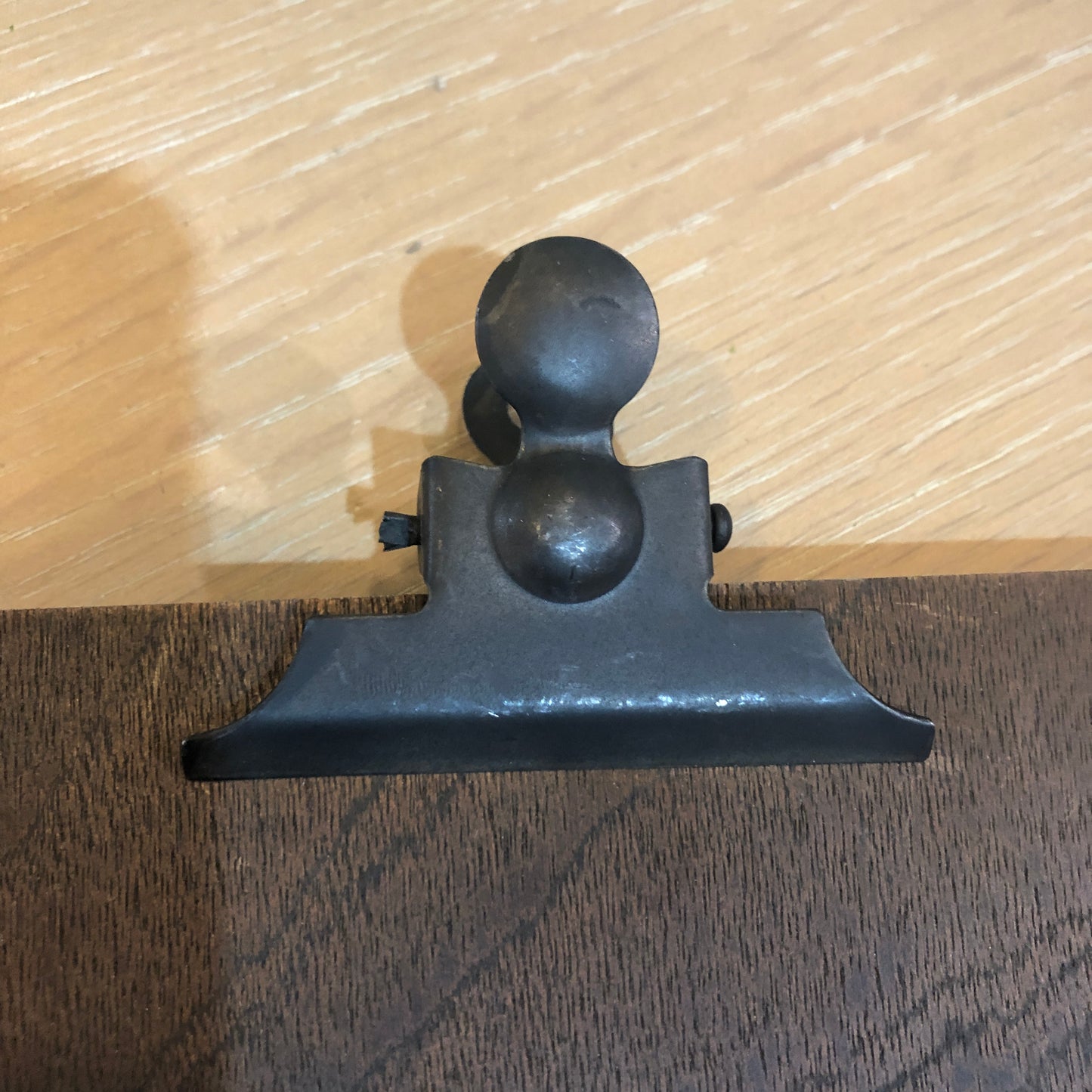 Matt Black Bull Dog Clip 8cm | Annie Mo's