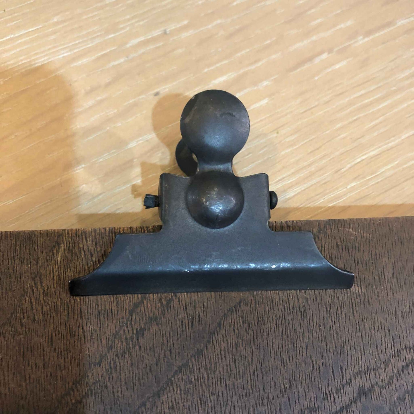 Matt Black Bull Dog Clip 8cm | Annie Mo's