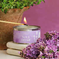 Wild Thyme Paint Pot Scented Candle | Annie Mo's