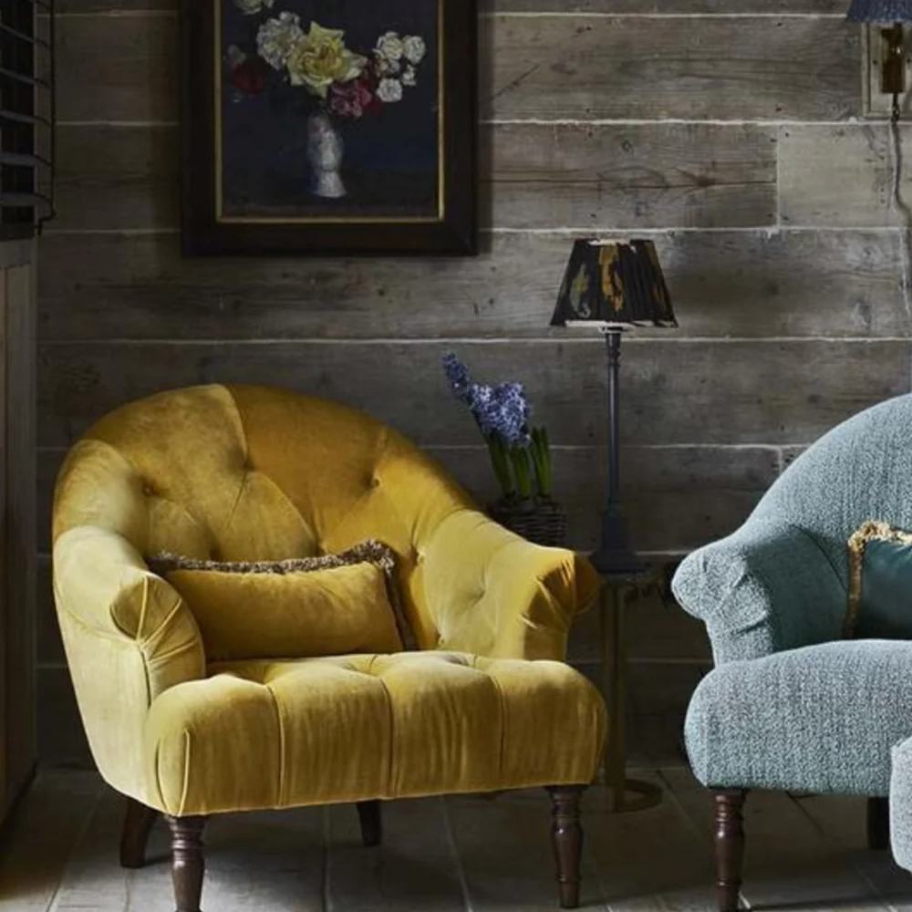 Imogen Armchair | Plain Fabrics