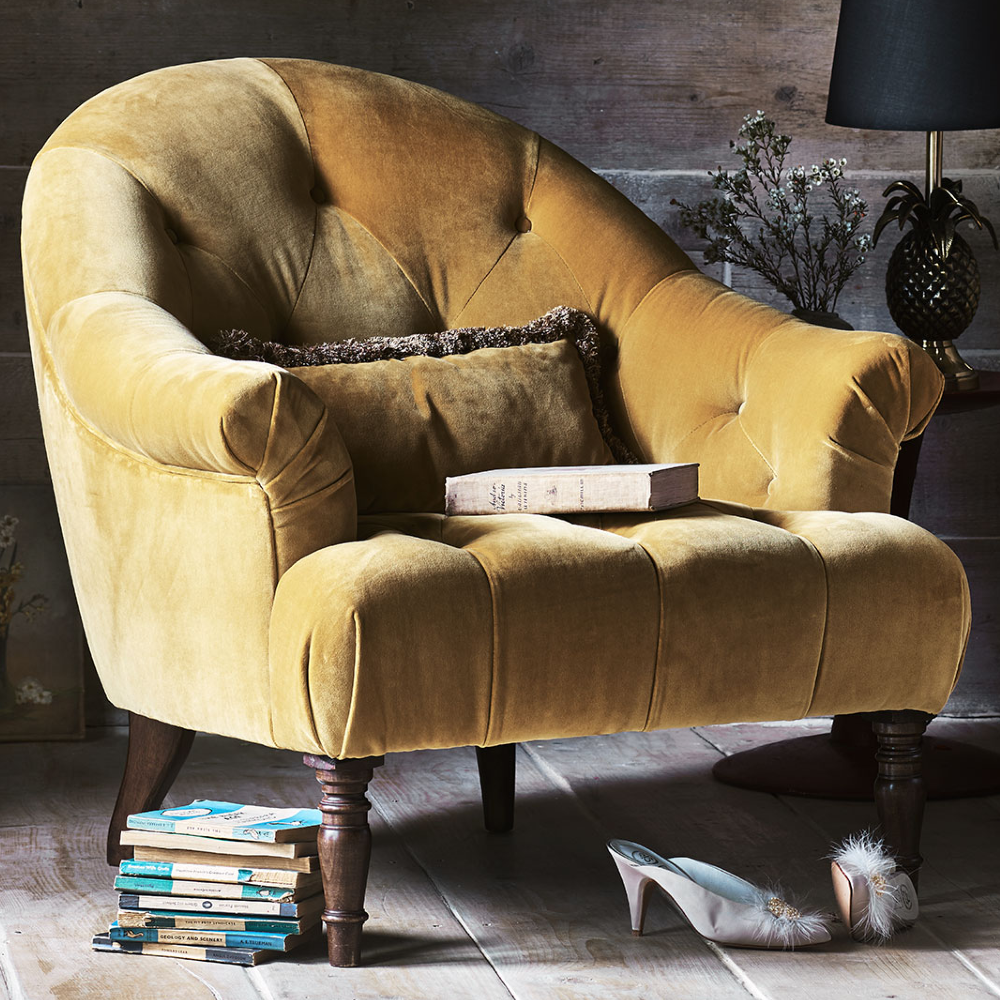 Imogen Armchair | Plain Fabrics