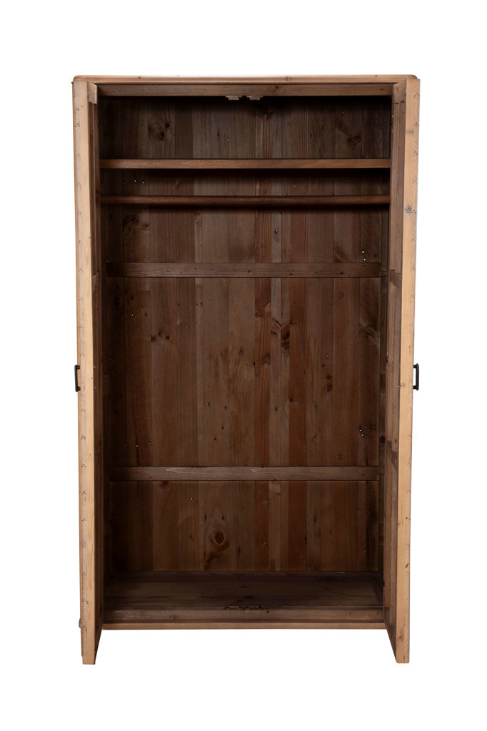 Jude Wooden Wardrobe 110cm Wide