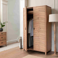 Jude Wooden Wardrobe 110cm Wide | Annie Mo's