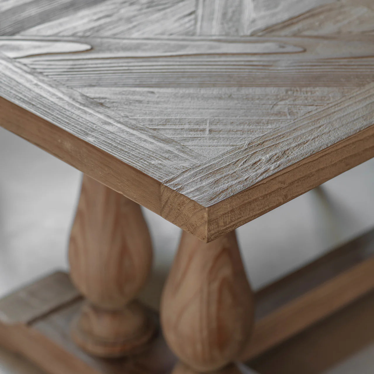 Brampton Recycled Pine Dining Table - Size Choice