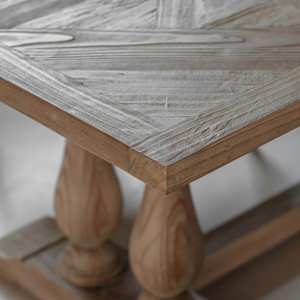 Brampton Recycled Pine Dining Table - Size Choice