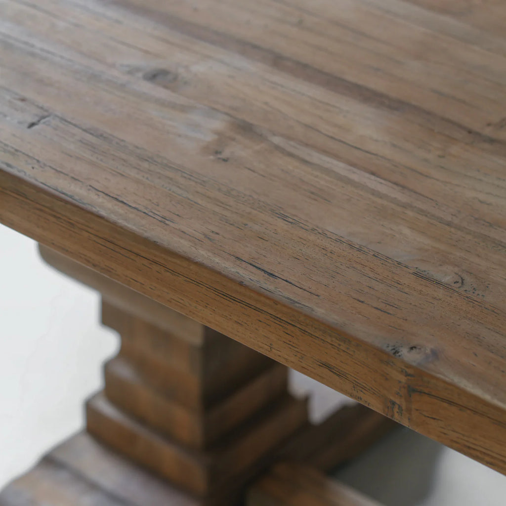 Ferndale Recycled Teak Dining Table - Size Choice