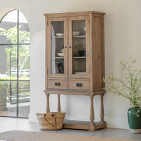 Worth Glass Fronted Cabinet 195cm | Annie Mo's