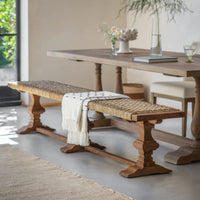 Ferndale Reclaimed Teak Bench - Size Choice | Annie Mo's