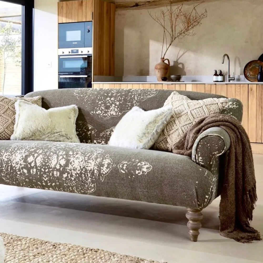 Jacaranda Petite Sofa - Bagru Fabrics