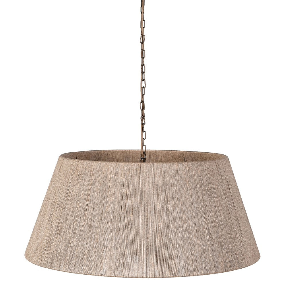 Jute Woven Ceiling Light