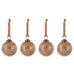 Kancha Baubles - Mocha (Set of 4) 8cm
