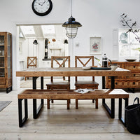 Nixon Reclaimed Mixed Wood Bench 155cm