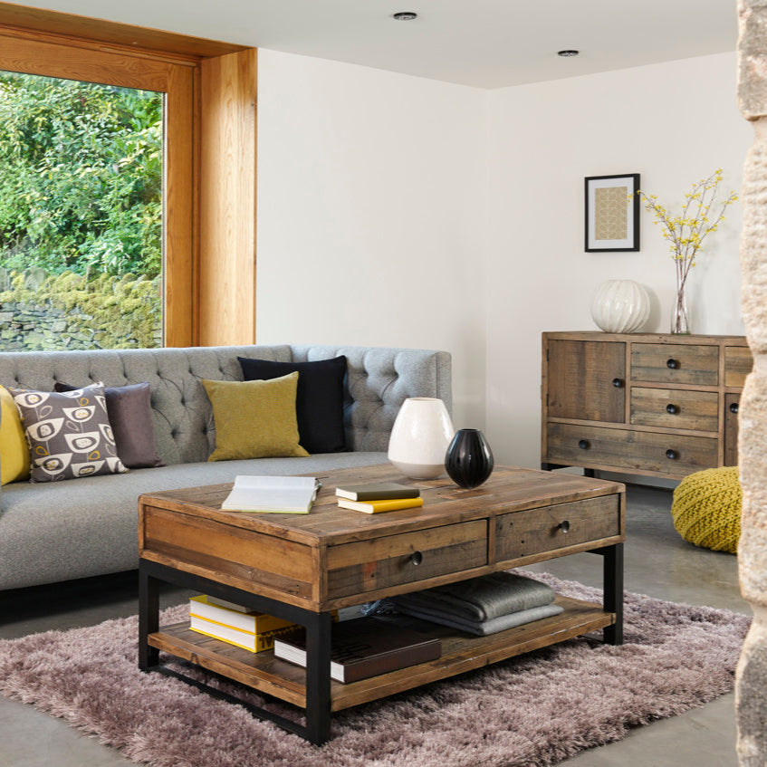 Nixon Reclaimed Mixed Coffee Table 120cm