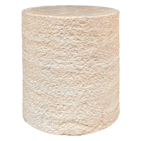 Kraft Lamp Table with Textured Side 40cm | Annie Mo's