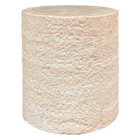 Kraft Lamp Table with Textured Side 40cm | Annie Mo's