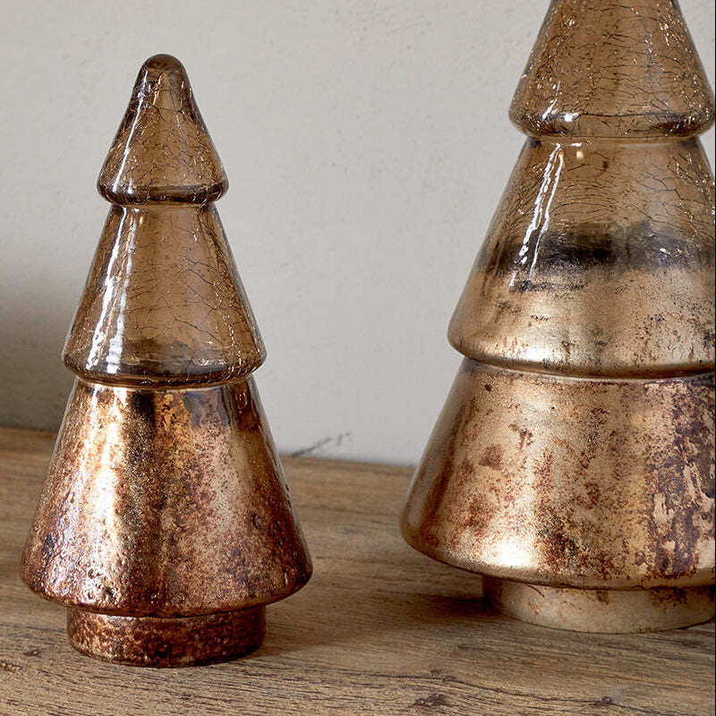 Konara Glass Tree - Gold Crackle - Size Choice | Annie Mo's D