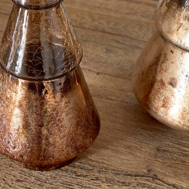 Konara Glass Tree - Gold Crackle - Size Choice | Annie Mo's C