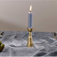 Kahi Brass Candlestick 10cm | Annie Mo's