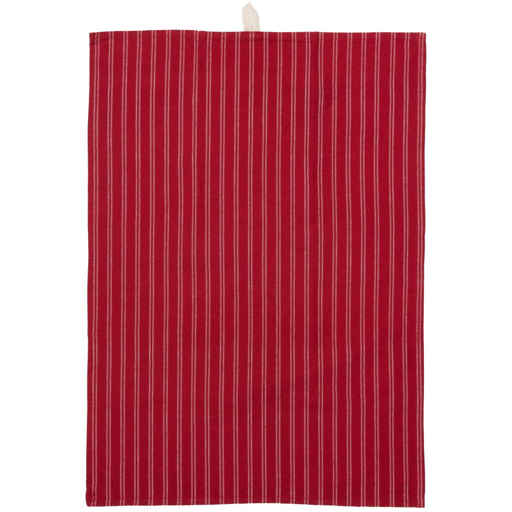 Kaja Red with Thin Natural Stripes 50cm x 70cm F