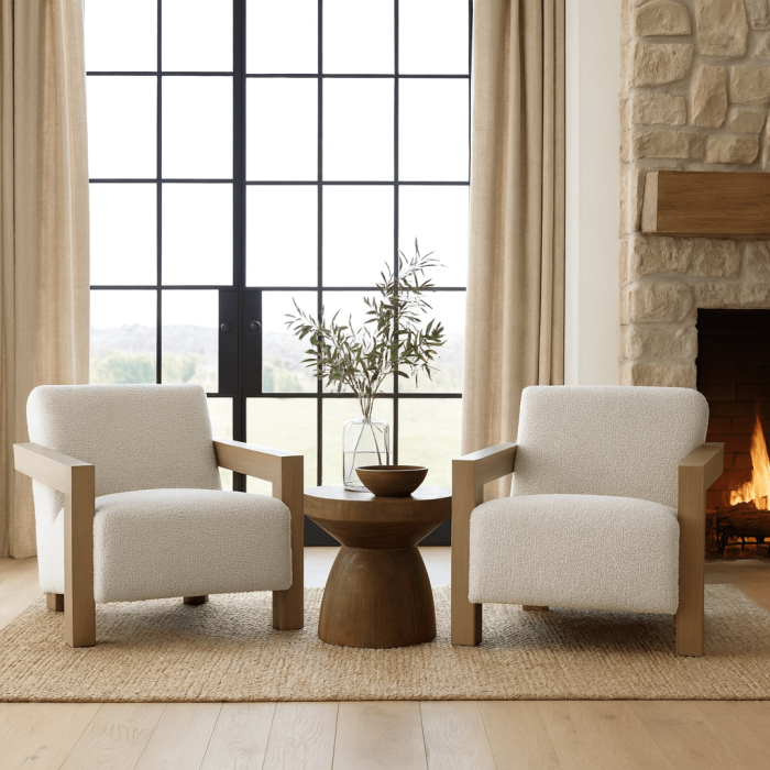 Keiichi Abbey Accent Chair-B
